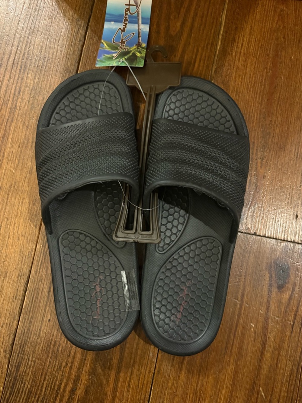 Panama Jack Men's Black Slide Sandals - Casual Comfort